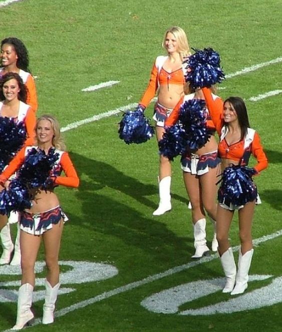 Denver Broncos NFL cheerleader girls