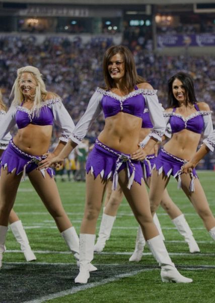 Minnesota Vikings NFL cheerleader girls