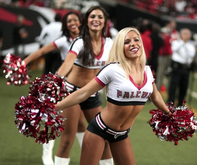 Atlanta Falcons NFL cheerleader girls