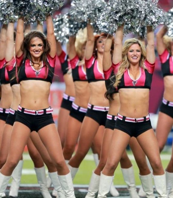 Atlanta Falcons NFL cheerleader girls