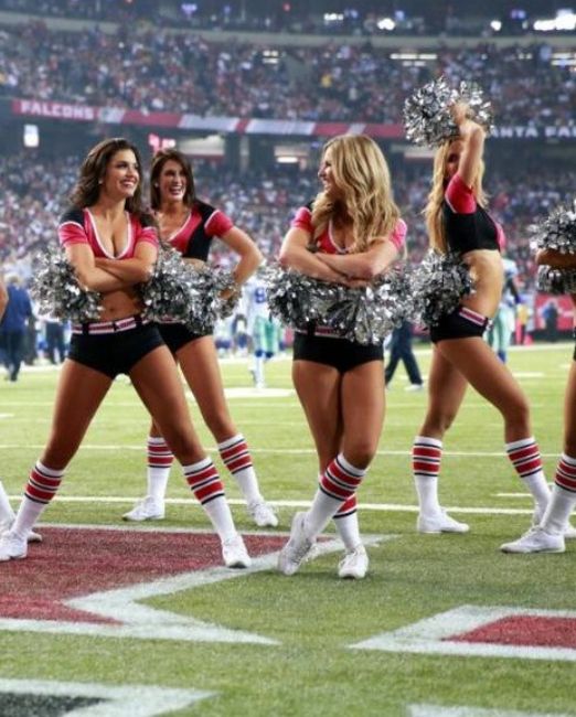 Atlanta Falcons NFL cheerleader girls