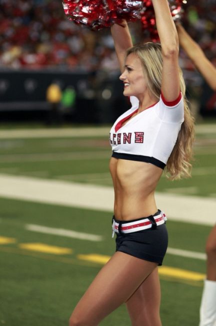 Atlanta Falcons NFL cheerleader girls