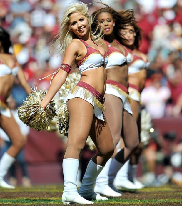 Washington Redskins NFL cheerleader girls