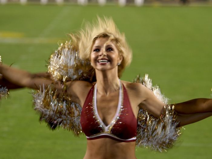 Washington Redskins NFL cheerleader girls