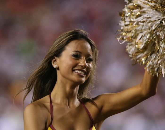 Washington Redskins NFL cheerleader girls