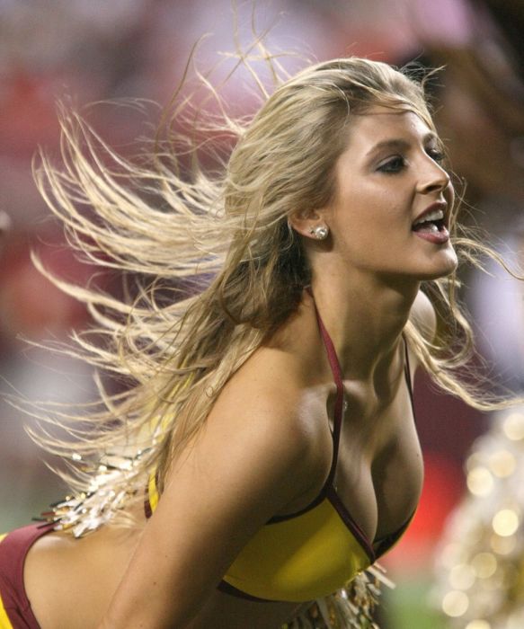 Washington Redskins NFL cheerleader girls