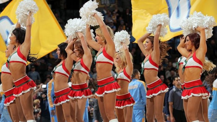 christmas cheerleader girls