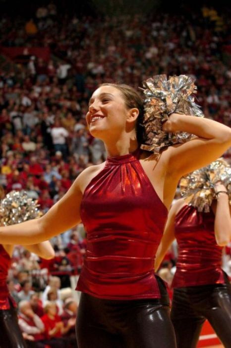 Indiana Hoosiers cheerleader girls