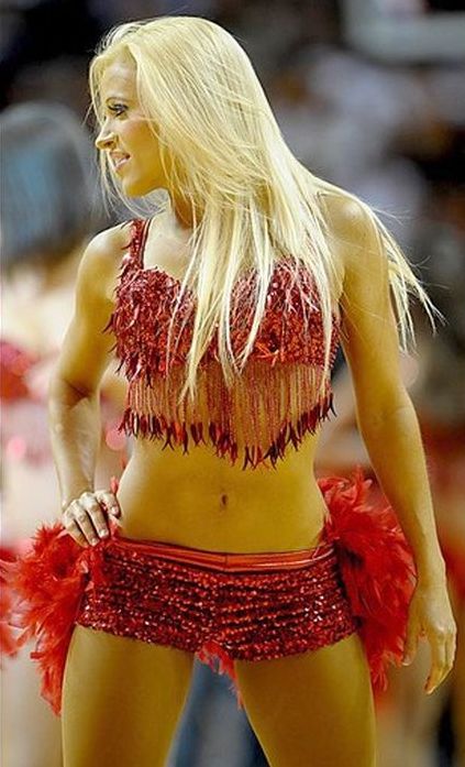 Miami Heat NBA cheerleader girls