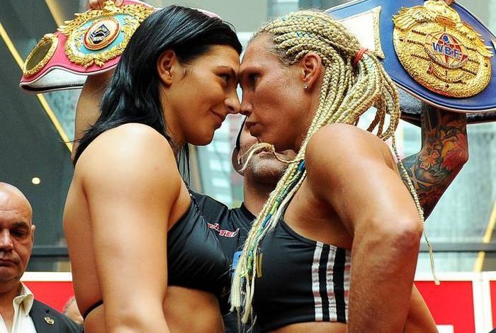 Mikaela Destiny Laurén kissed her opponent