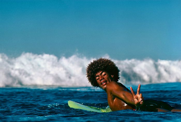 Vintage surf art photography by Jeff Divine