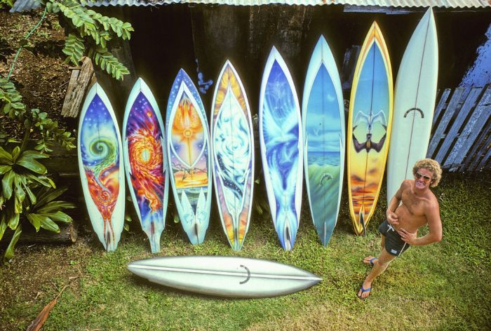 Vintage surf art photography by Jeff Divine