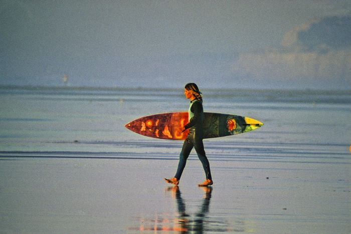 Vintage surf art photography by Jeff Divine