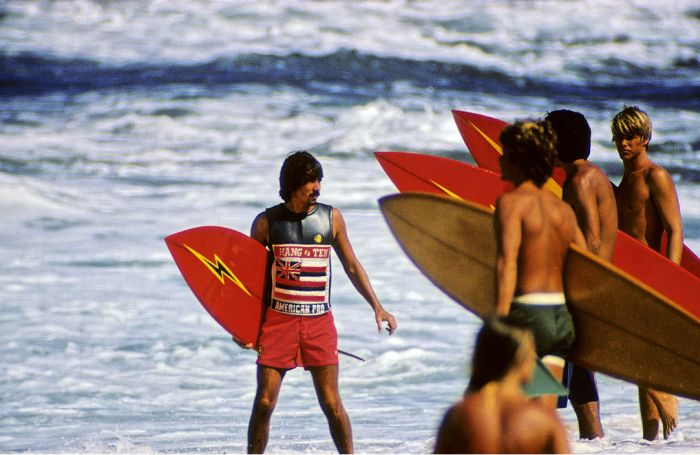 Vintage surf art photography by Jeff Divine