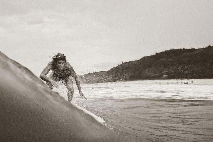 Vintage surf art photography by Jeff Divine