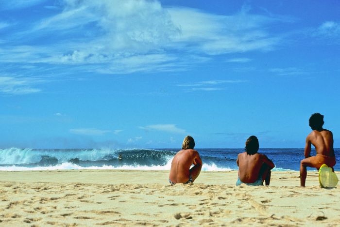 Vintage surf art photography by Jeff Divine