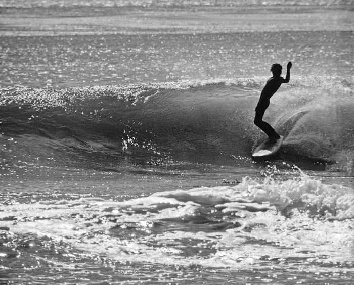 Vintage surf art photography by Jeff Divine