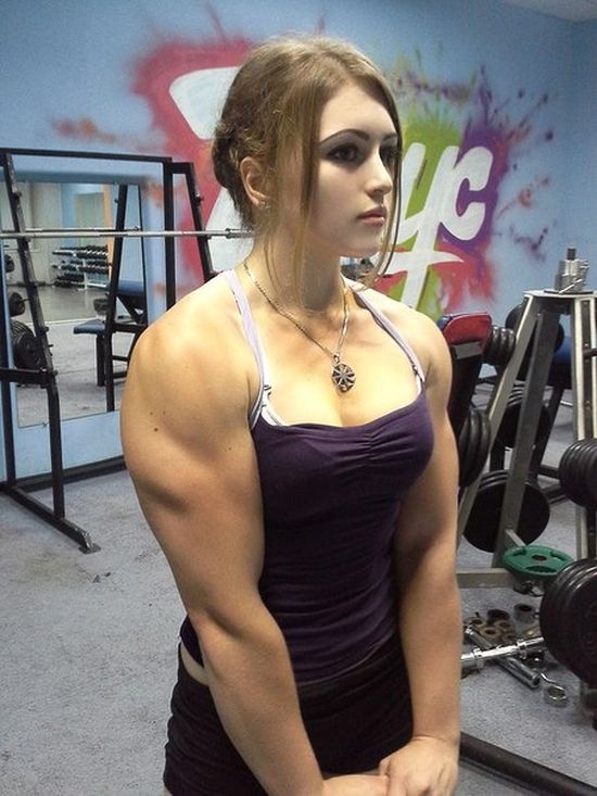 Julia Vins, strong fitness bodybuilding girl