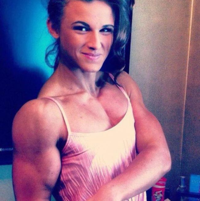 Georgina McConnell, strong fitness bodybuilding girl