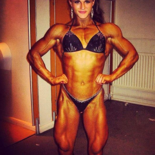 Georgina McConnell, strong fitness bodybuilding girl