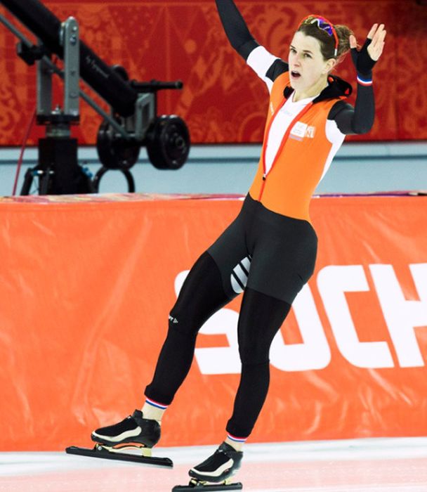 Sport girl athlete, 2014 Winter Olympics, Sochi, Russia