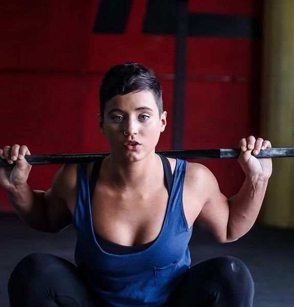 Samantha Wright, gymnastics, crossfit trainer and weightlifter