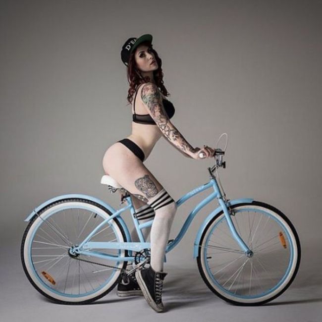 bicycle girl