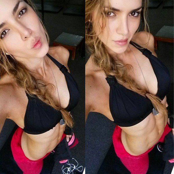 Anllela Sagra, strong fitness bodybuilding girl