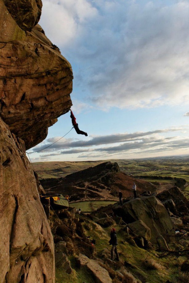 rock climbing photography