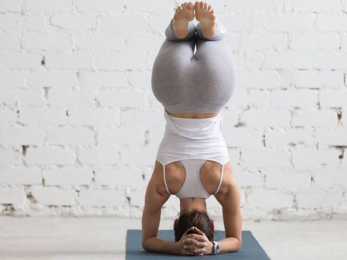 flexible gymnastic girl