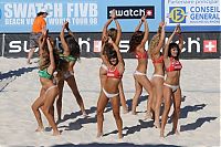 Sport and Fitness: beach volleyball cheerleader girls