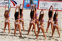 Sport and Fitness: beach volleyball cheerleader girls