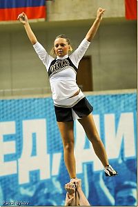 Sport and Fitness: cheerleader girls