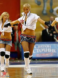 Sport and Fitness: cheerleader girls