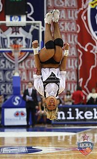 Sport and Fitness: cheerleader girls