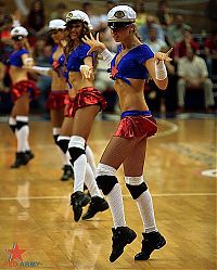 Sport and Fitness: cheerleader girls