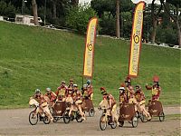 Sport and Fitness: Bicycle race in Rome