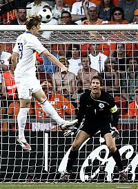 Sport and Fitness: Russia defeated the Netherlands, European Championship 2008