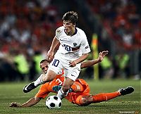 Sport and Fitness: Russia defeated the Netherlands, European Championship 2008
