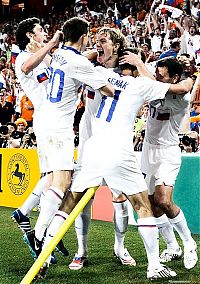 Sport and Fitness: Russia defeated the Netherlands, European Championship 2008