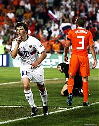 Sport and Fitness: Russia defeated the Netherlands, European Championship 2008