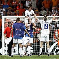 Sport and Fitness: Russia defeated the Netherlands, European Championship 2008