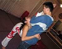 Sport and Fitness: flexible gymnastic girl