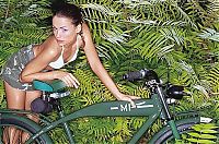 Sport and Fitness: bicycle girl