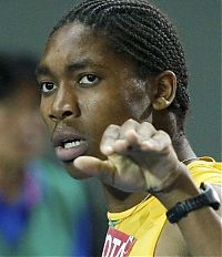 Sport and Fitness: Custer Semen, South African woman runner