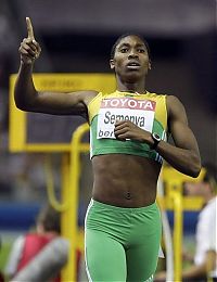 Sport and Fitness: Custer Semen, South African woman runner