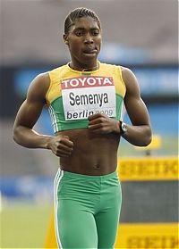 Sport and Fitness: Custer Semen, South African woman runner