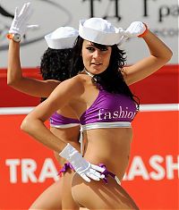 Sport and Fitness: beach volleyball cheerleader girls