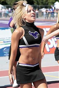 Sport and Fitness: cheerleader girls