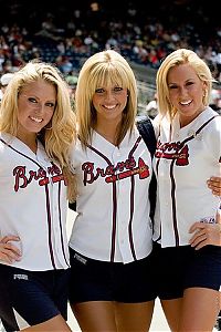 Sport and Fitness: Major League Baseball cheerleader girls